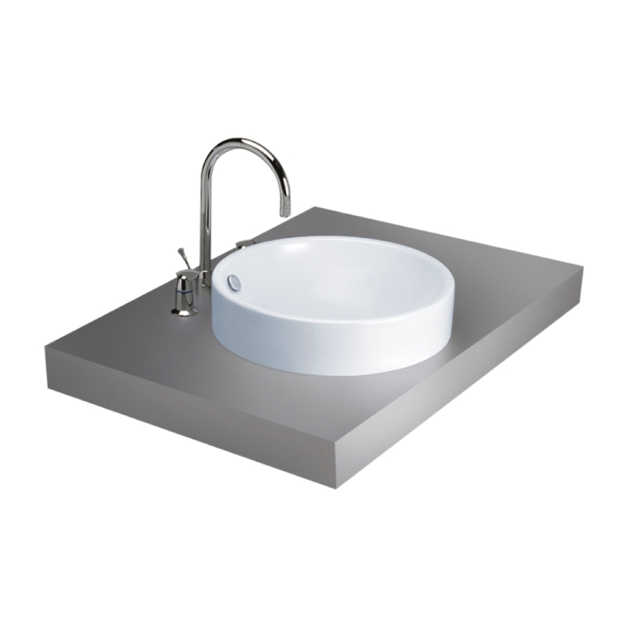 Chậu rửa lavabo đặt bàn COTTO C00027 Neo C00027