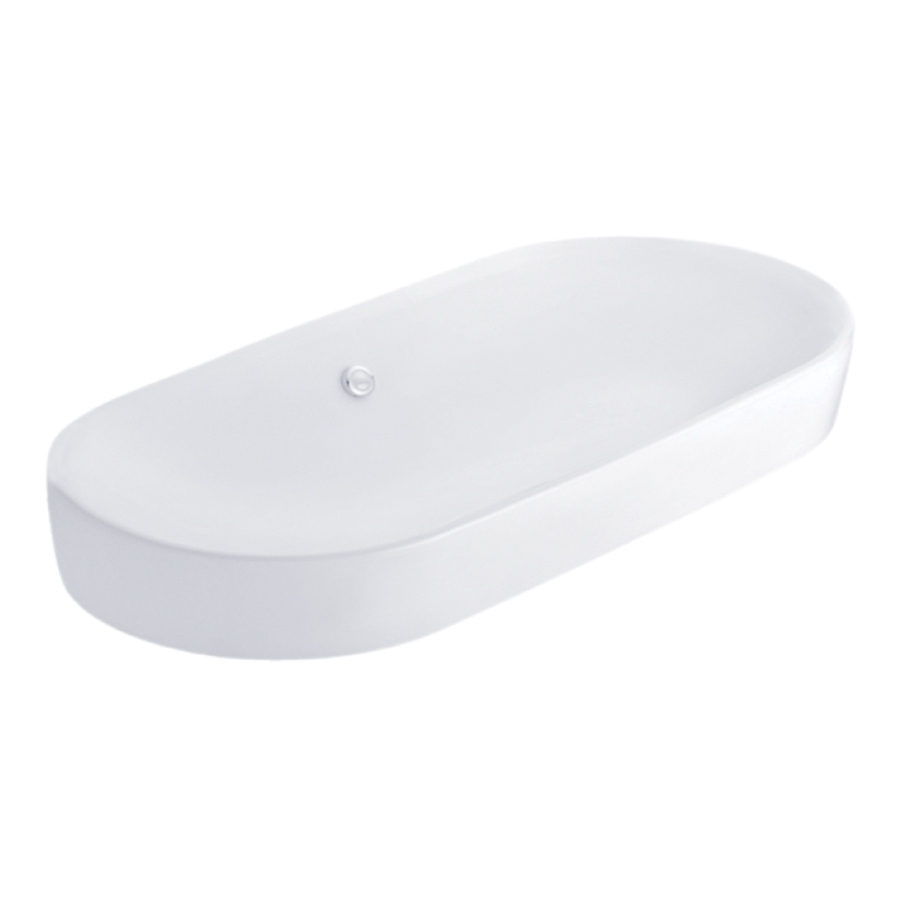 Chậu rửa lavabo đặt bàn COTTO C002517 Olix C002517