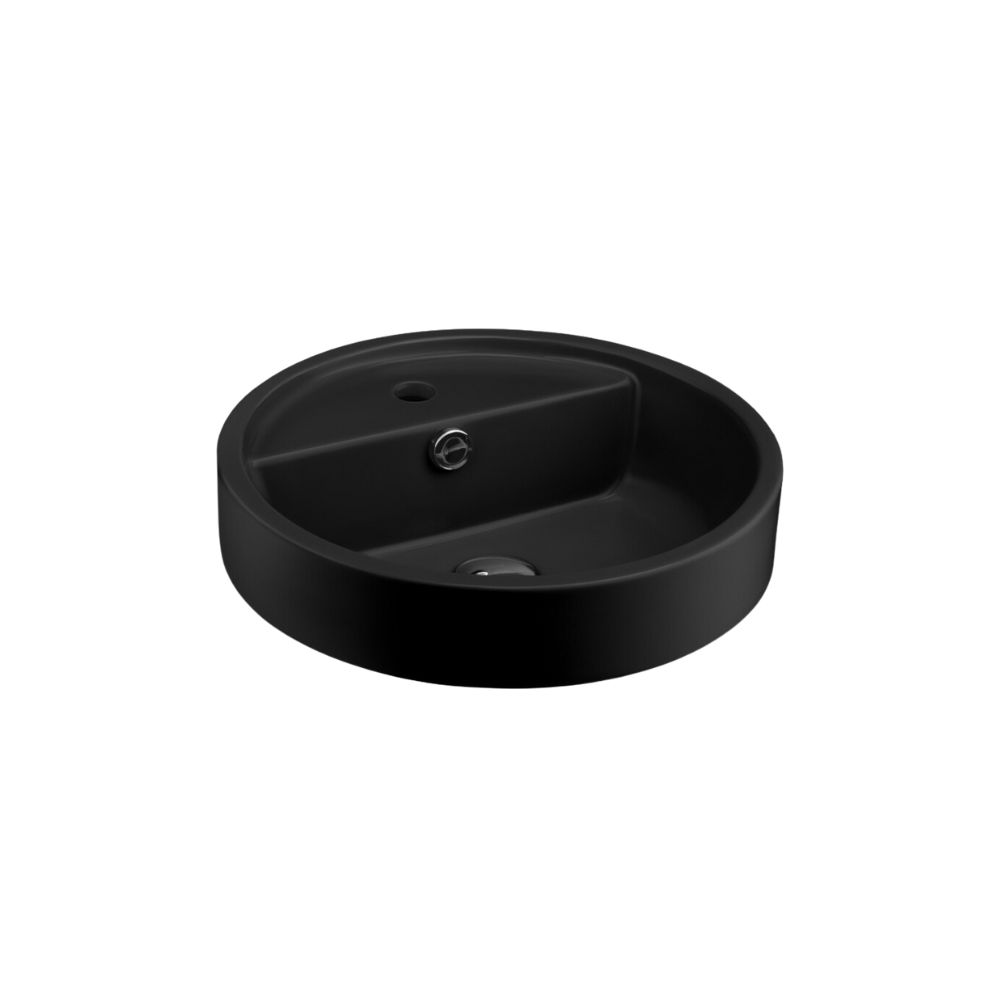 Chậu rửa lavabo đặt bàn COTTO C00380MBK/MLG/MWH Geo C00380MBK - 5