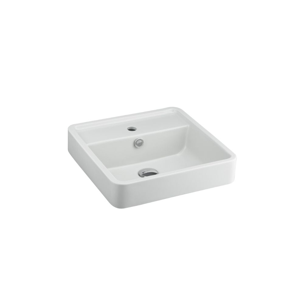 Chậu rửa lavabo đặt bàn COTTO C00381MBK/MLG/MWH Geo C00381MWH - 3