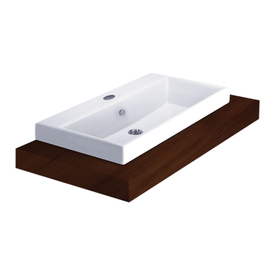 Chậu rửa lavabo đặt bàn COTTO C0900 Quado C0900