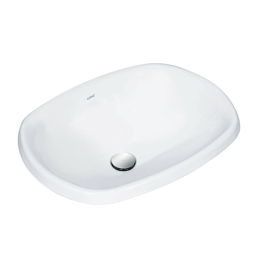 Chậu lavabo dương vành COTTO C05867 Chloe C05867