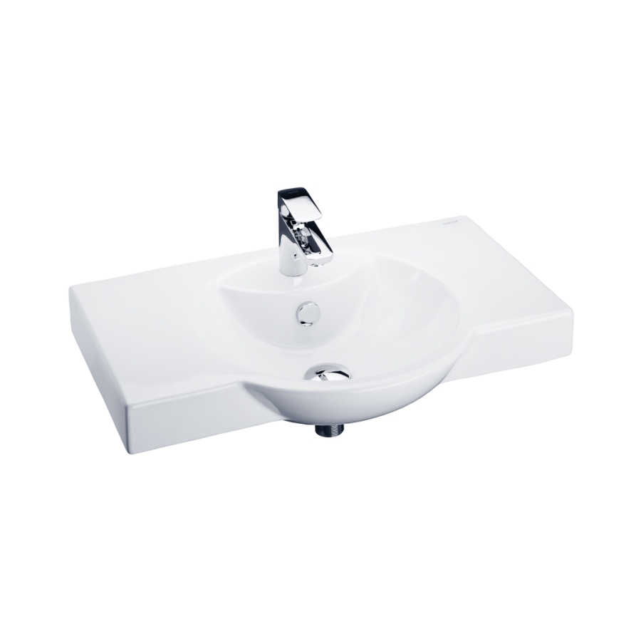 Chậu lavabo treo tường COTTO C0055 Space 65 C0055