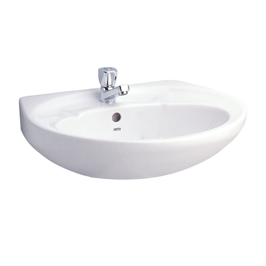 Chậu lavabo treo tường COTTO C012 Ken C012