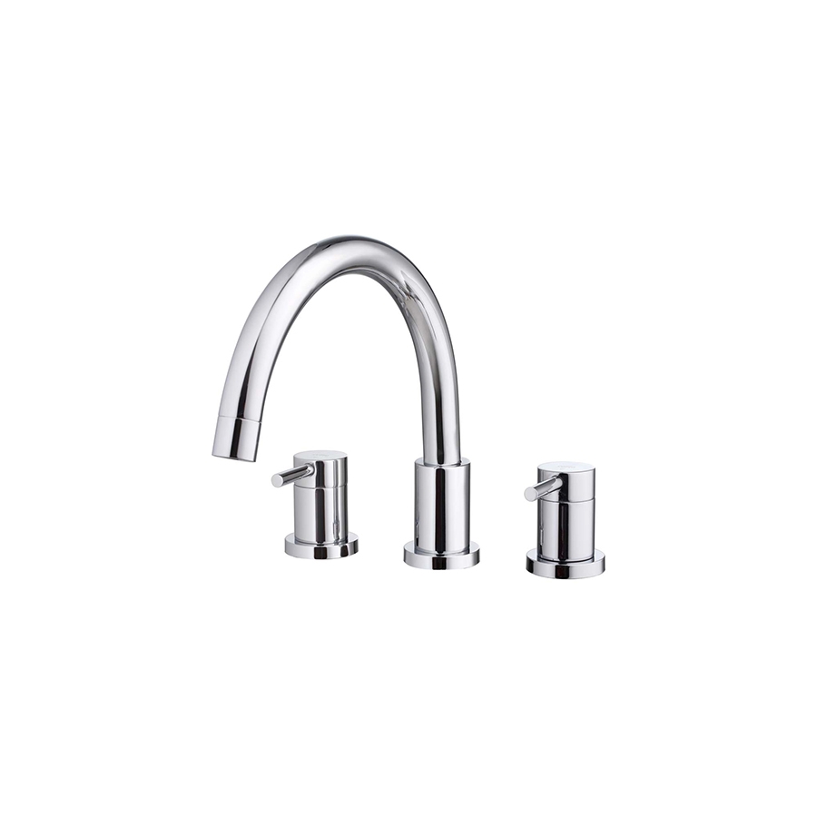 Bộ vòi xả bồn tắm COTTO CT2082 3 lỗ nóng lạnh xây bệ Anthony