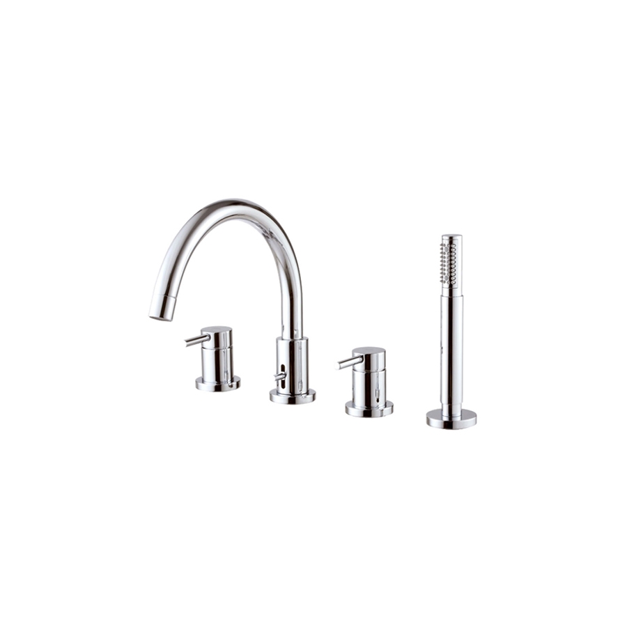 Bộ vòi xả bồn tắm COTTO CT337AS45 4 lỗ nóng lạnh xây bệ Anthony