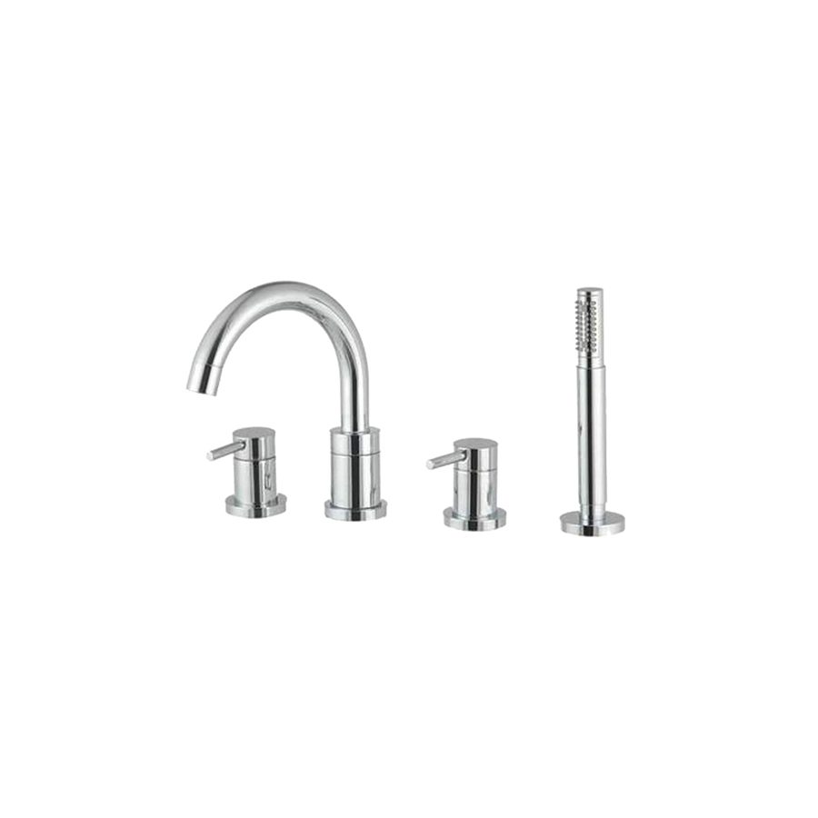 Bộ vòi xả bồn tắm COTTO CT337YS45 4 lỗ nóng lạnh xây bệ Anthony