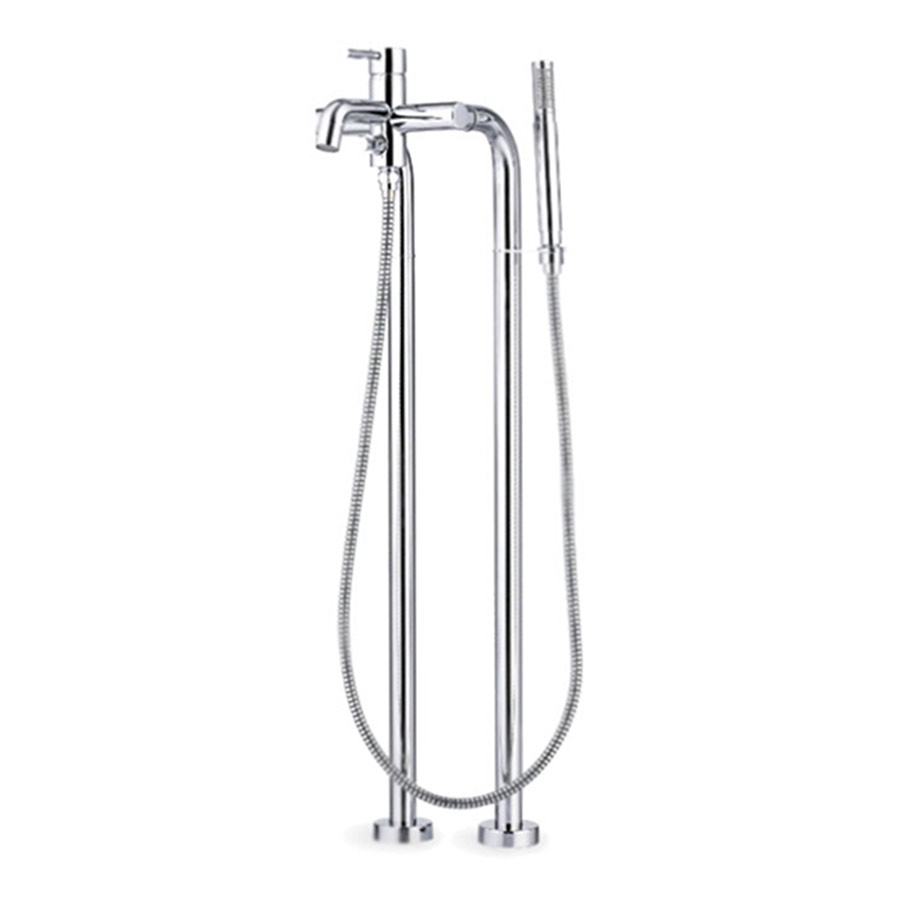 Bộ vòi xả bồn tắm COTTO CT338AXS45 nóng lạnh gắn sàn Athony