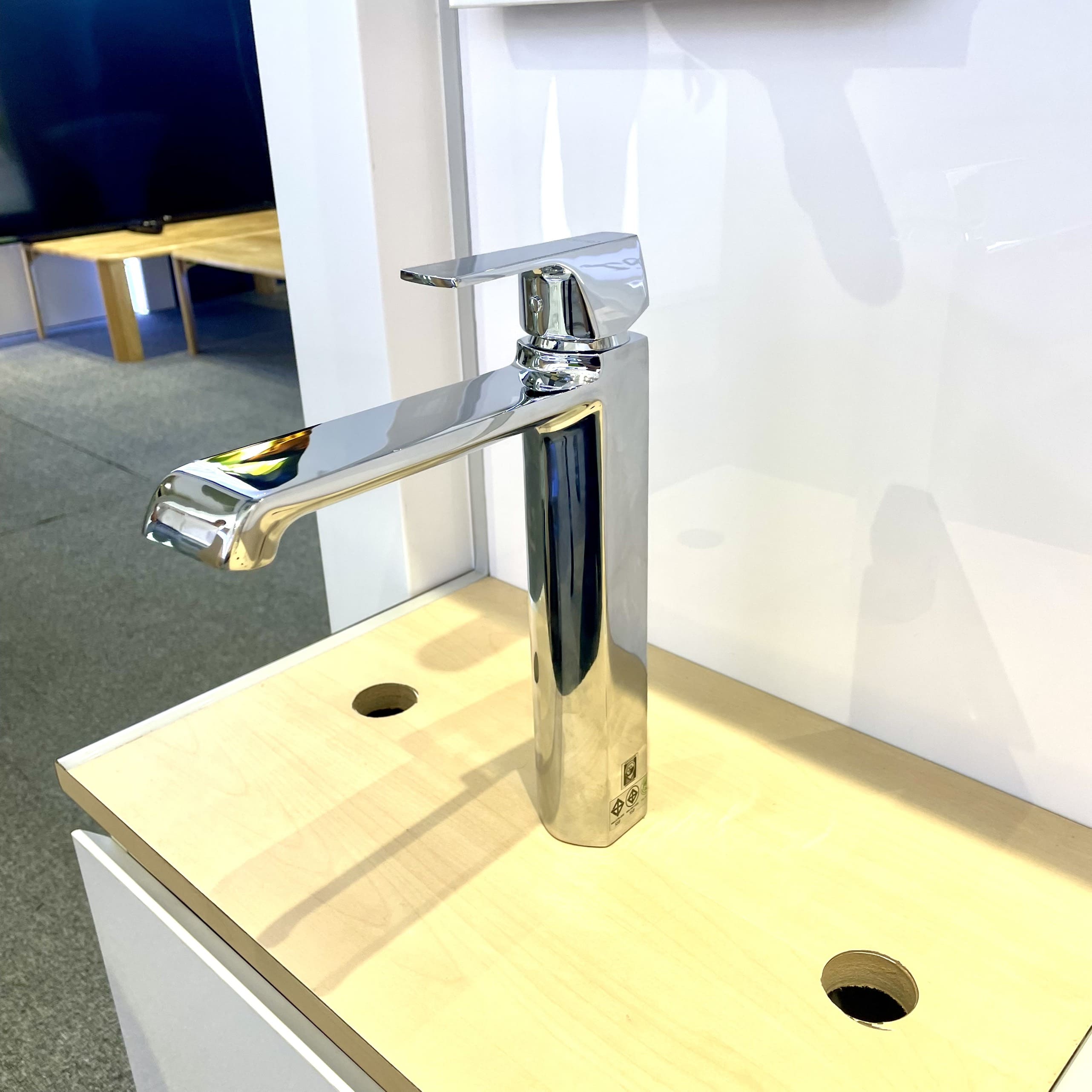 Vòi chậu lavabo COTTO CT1182AY lạnh thân cao Cubic CT1182AY - 5