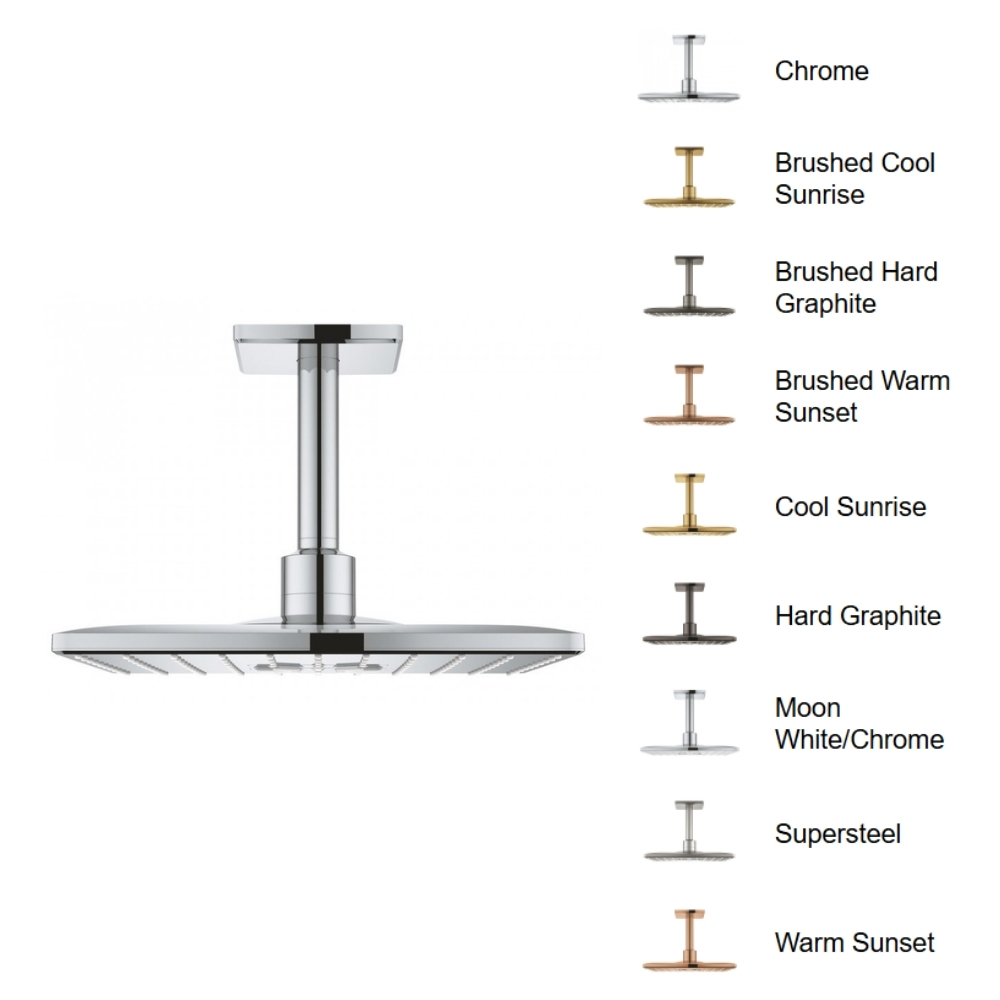 Bộ bát sen gắn trần Rainshower SmartActive GROHE 26481000 26481000