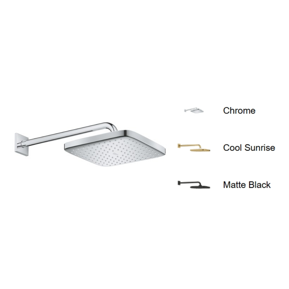 Bộ bát sen gắn tường Tempesta 250 Cube GROHE 26687000 26687000
