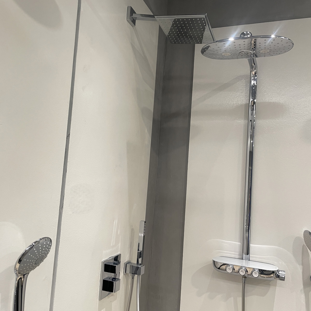 Bộ sen âm tường ổn nhiệt vuông Allure 230 GROHE 34741000 34741000 - 3