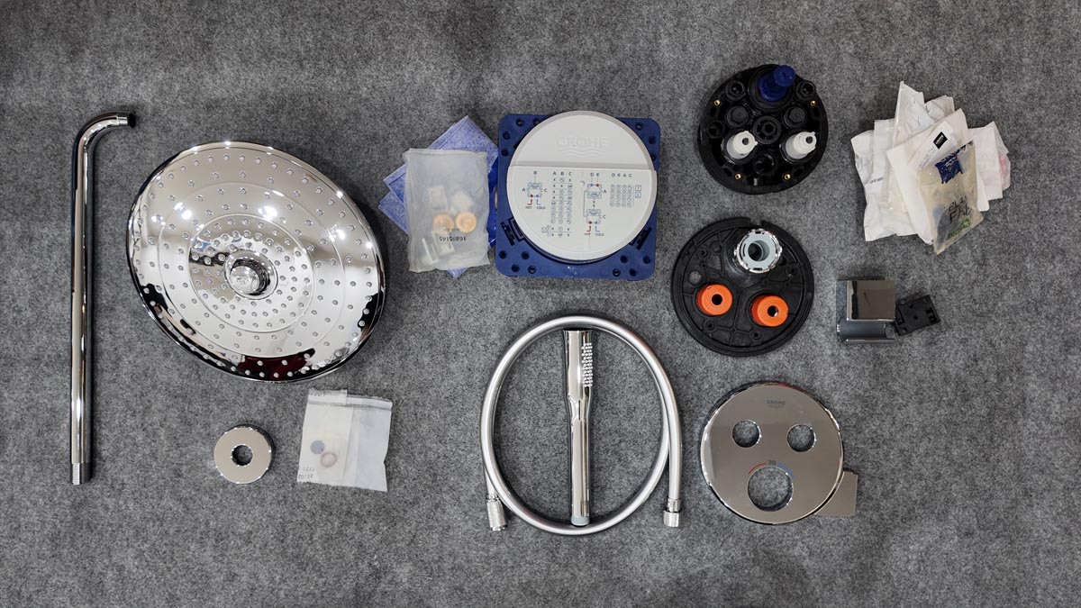 Bộ sen âm tường ổn nhiệt SmartControl với bát sen Euphoria 260 GROHE 34744000 34744000 - 3