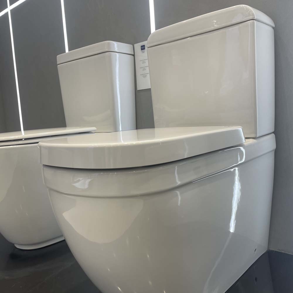 Thân bồn cầu 2 khối Euro Ceramic - 10
