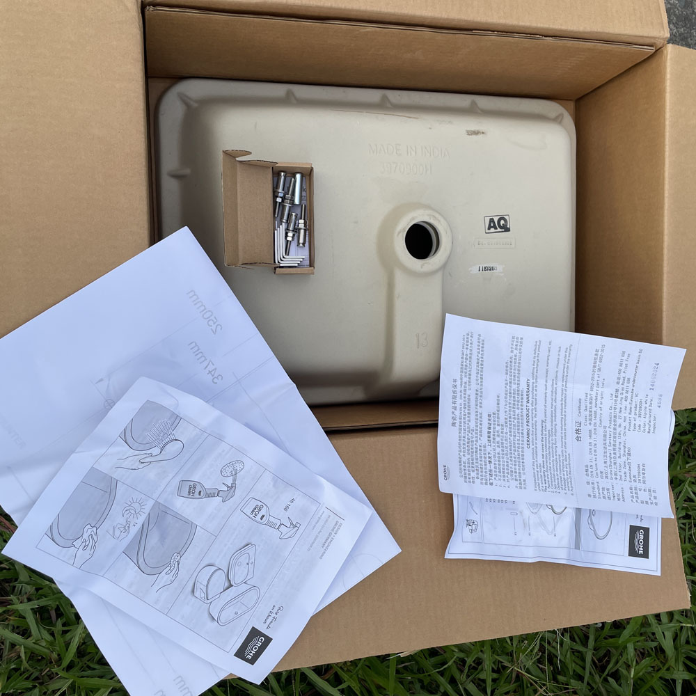 Chậu rửa mặt lavabo âm bàn GROHE 3970900H 3970900H - 2