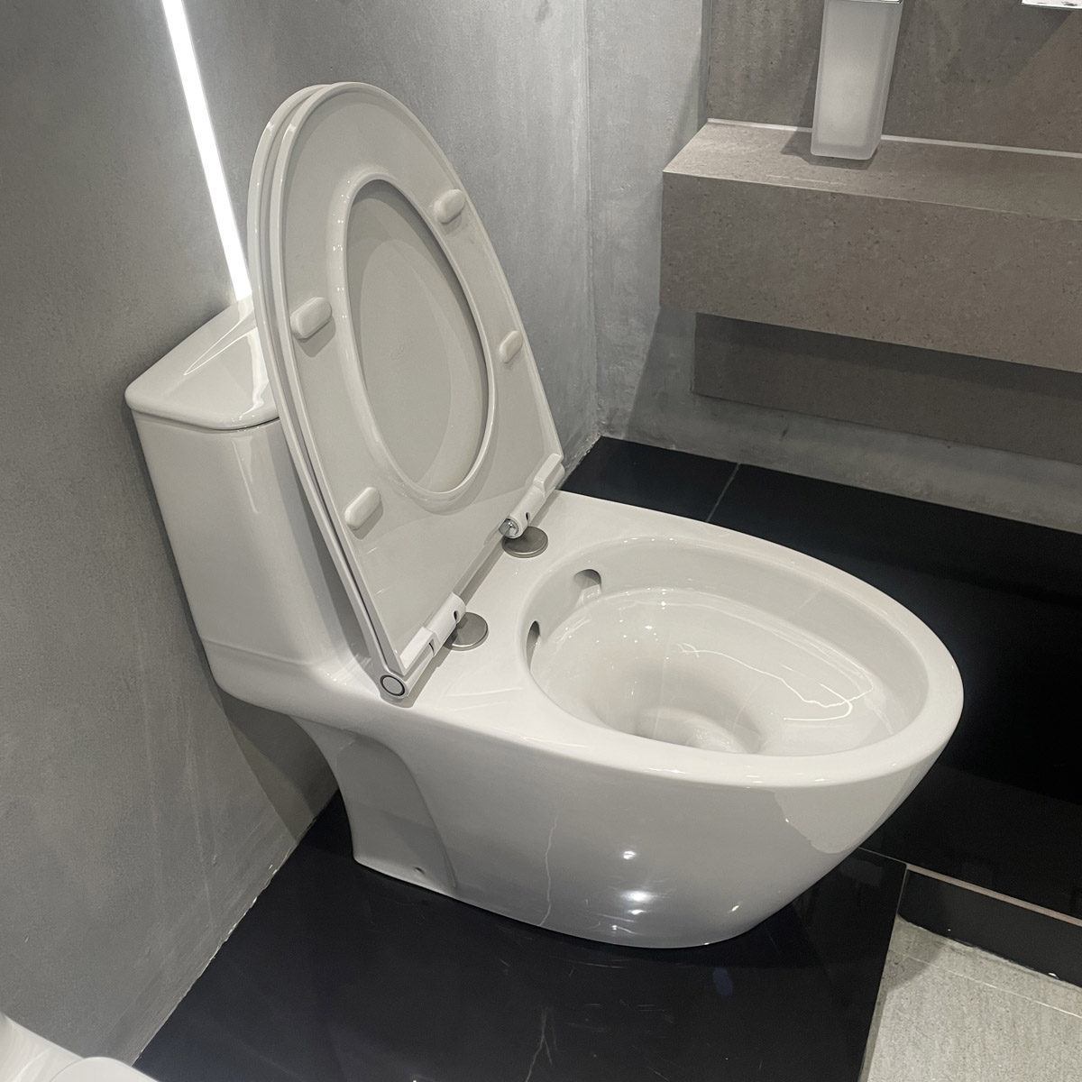 Nắp bồn cầu đóng êm BAU OP Grohe 36490000 36490000 - 3