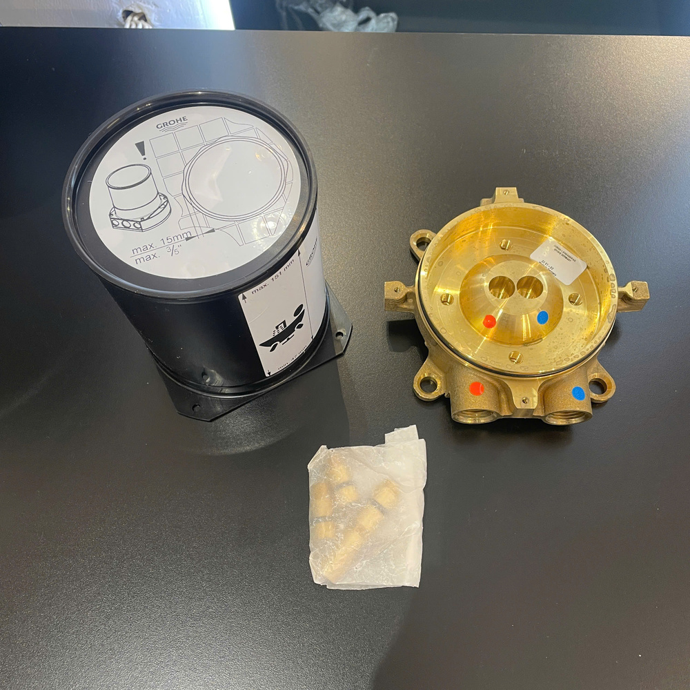 Bộ âm cho vòi bồn tắm đặt sàn GROHE 29086000 - 2