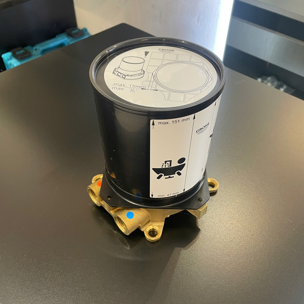 Bộ âm cho vòi bồn tắm đặt sàn GROHE 29086000 - 3