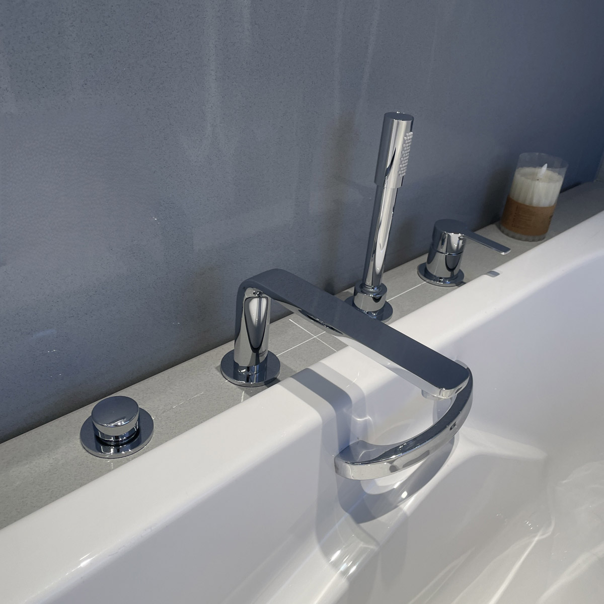 Vòi bồn tắm 4 lỗ nóng lạnh Lineare GROHE 19577001 - 6