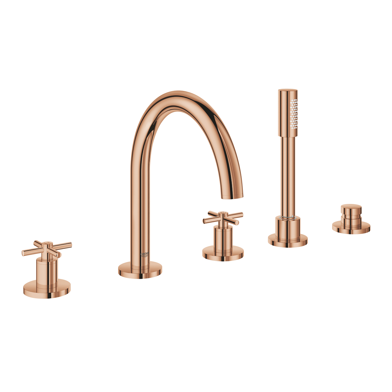 Vòi bồn tắm 5 lỗ Atrio Grohe 19923003 - 6