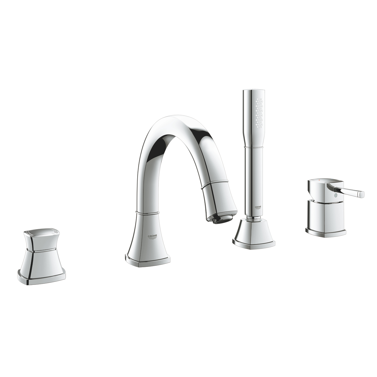 Bộ vòi xả bồn 4 lỗ Grandera GROHE 19936IG0 - 3