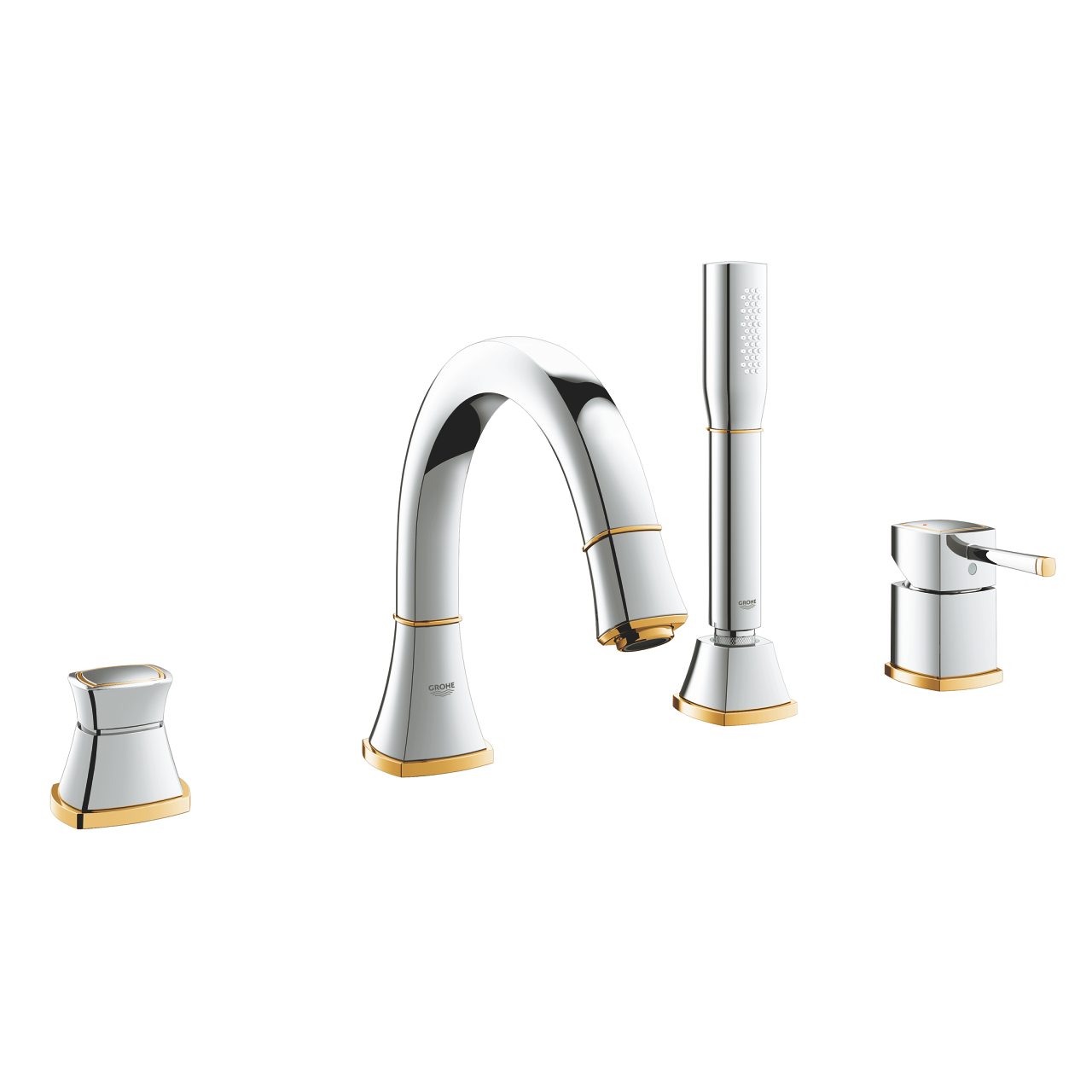 Bộ vòi xả bồn 4 lỗ Grandera GROHE 19936IG0 - 4