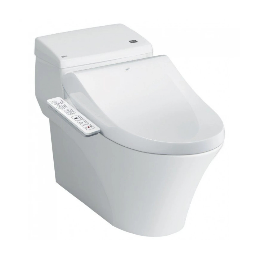 Bồn cầu 1 khối nắp điện tử INAX AC-1017R + CW-H17VN AC-1017R+CW-H17VN/BW1
