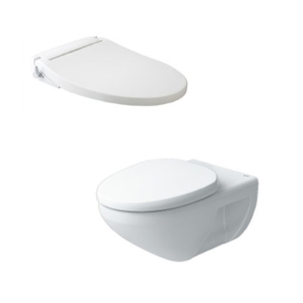 Bồn cầu treo tường nắp rửa cơ INAX AC-23P + CW-S32VN AC-23P+CW-S32VN/BW1