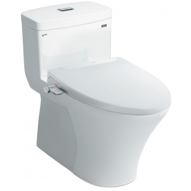 Bồn cầu 1 khối nắp rửa cơ INAX AC-900R + CW-S32VN AC-900R+CW-S32VN/BW1