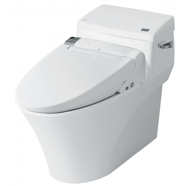 Bồn cầu 1 khối nắp điện tử INAX AC-1017R + CW-KA22AVN AC-1017R+CW-KA22AVN/BW1
