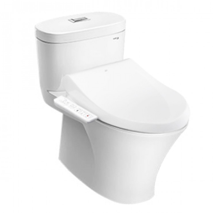 Bồn cầu 1 khối nắp điện tử INAX AC-959A + CW-H18VN AC-959A+CW-H18VN/BW1