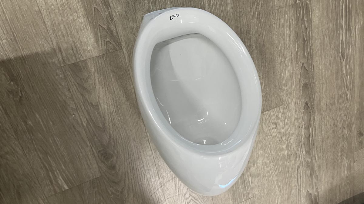 Bồn tiểu nam INAX U-117V (U117V) U-117V/BW1 - 4