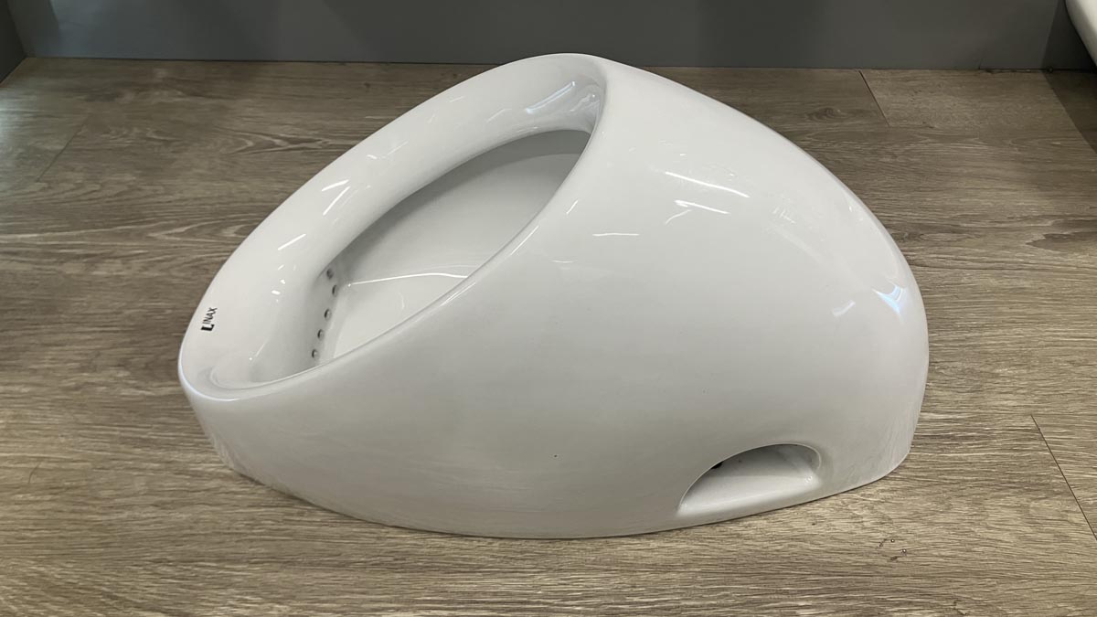 Bồn tiểu nam INAX U-117V (U117V) U-117V/BW1 - 5