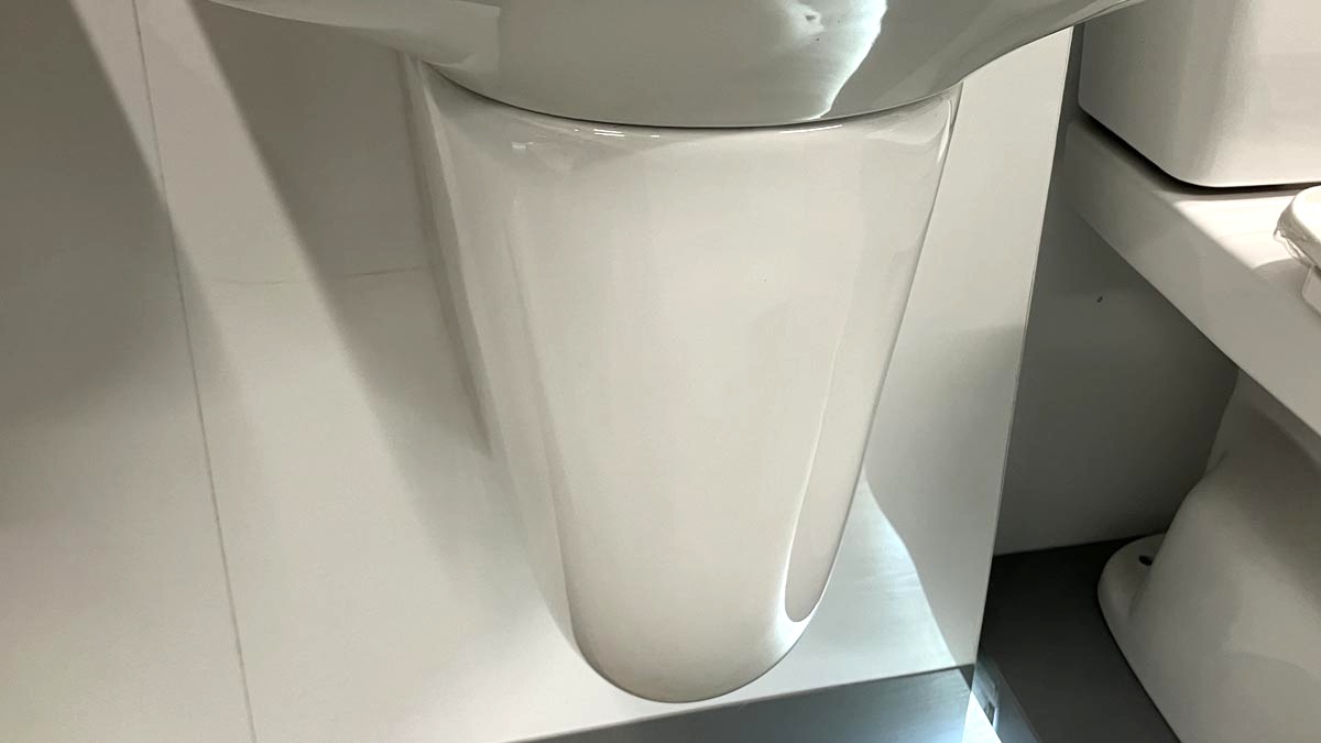 Chân chậu lavabo lửng INAX L-288VC (L288VC) L-288VC/BW1 - 4