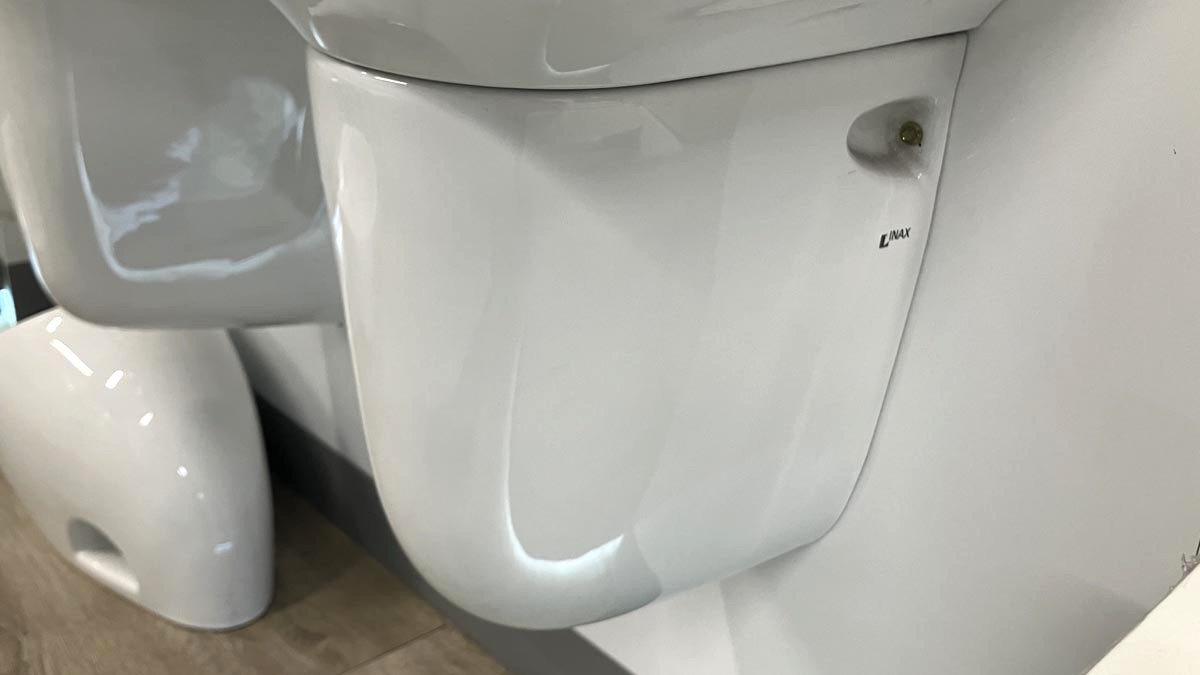 Chân chậu lavabo lửng INAX L-288VC (L288VC) L-288VC/BW1 - 5