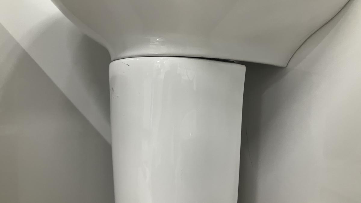 Chân chậu lavabo dài INAX L-288VD (L288VD) L-288VD/BW1 - 6