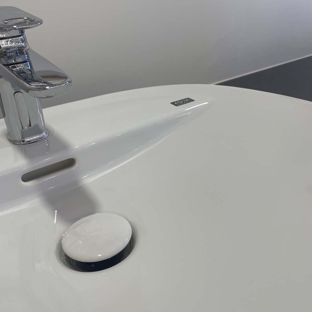 Chậu rửa lavabo đặt bàn INAX AL-S640V (ALS640V) (AL-S640VFC) men Aqua Ceramic AL-S640VFC/BW1 - 5