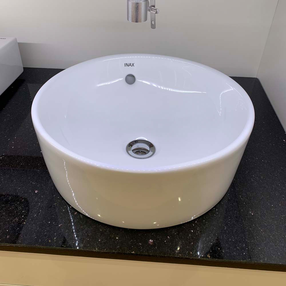 Chậu rửa lavabo đặt bàn INAX L-295V (L295V) L-295V/BW1 - 4