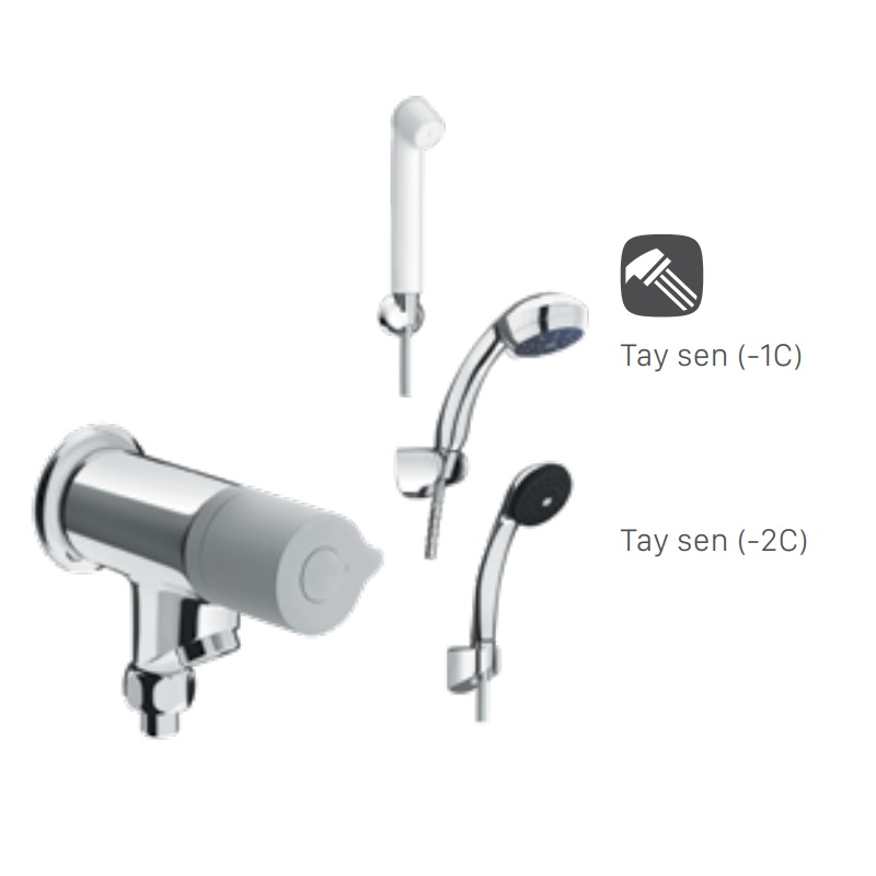 Bộ vòi sen tắm lạnh INAX BFV-10-2C (BFV102C) BFV-10-2C - 4