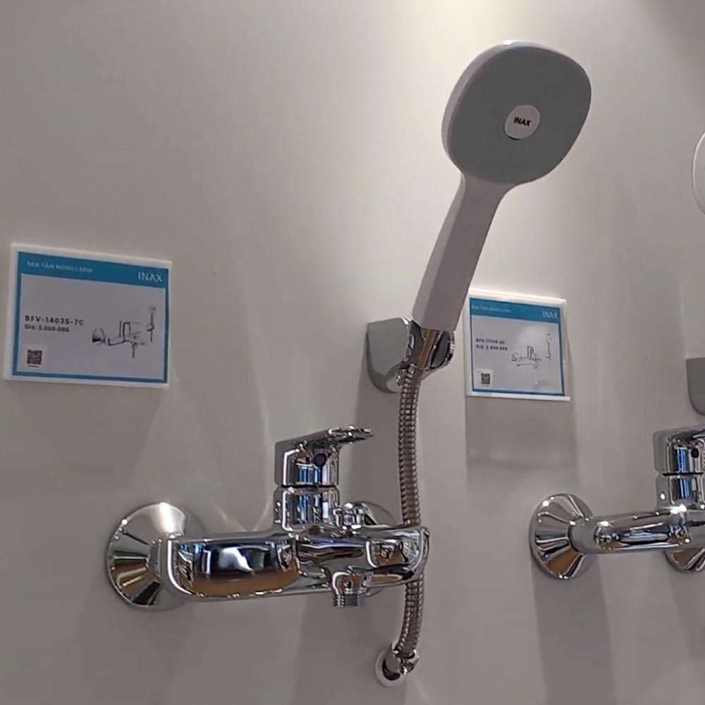 Bộ sen tắm nóng lạnh INAX BFV-1403S-7C (BFV1403S7C) BFV-1403S-7C - 3