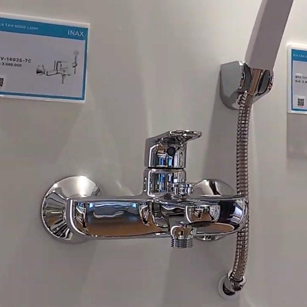 Bộ sen tắm nóng lạnh INAX BFV-1403S-7C (BFV1403S7C) BFV-1403S-7C - 4