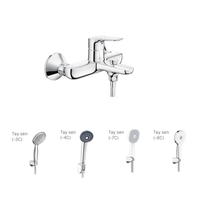 Bộ sen tắm nóng lạnh INAX BFV-1403S-3C (BFV1403S3C) BFV-1403S-3C - 3