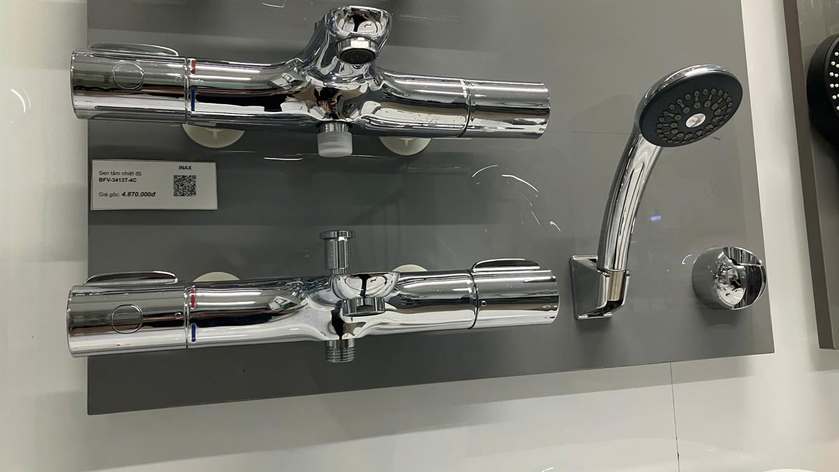 Sen tắm nhiệt độ INAX BFV-3413T-4C (BFV3413T4C) BFV-3413T-4C - 3