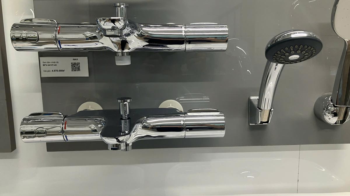 Sen tắm nhiệt độ INAX BFV-3413T-4C (BFV3413T4C) BFV-3413T-4C - 4