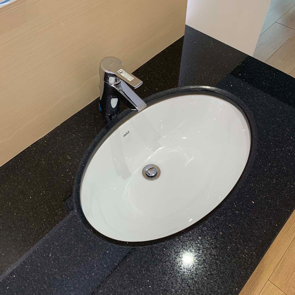 Chậu rửa mặt lavabo âm bàn INAX L-2216V/BW1 L-2216V/BW1 - 5