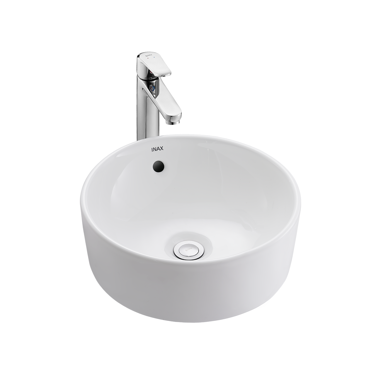 Chậu rửa lavabo đặt bàn INAX AL-295V (AL295V) men Aqua Ceramic AL-295V/BW1