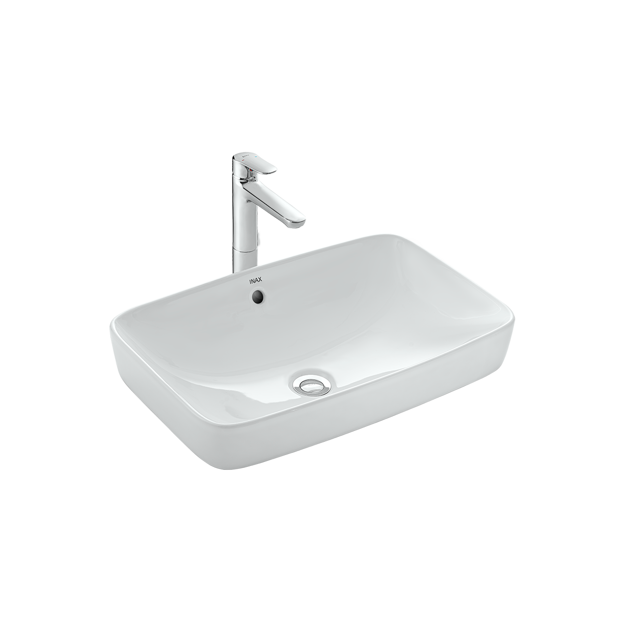 Chậu rửa lavabo đặt bàn INAX AL-299V (AL299V) men Aqua Ceramic AL-299V/BW1