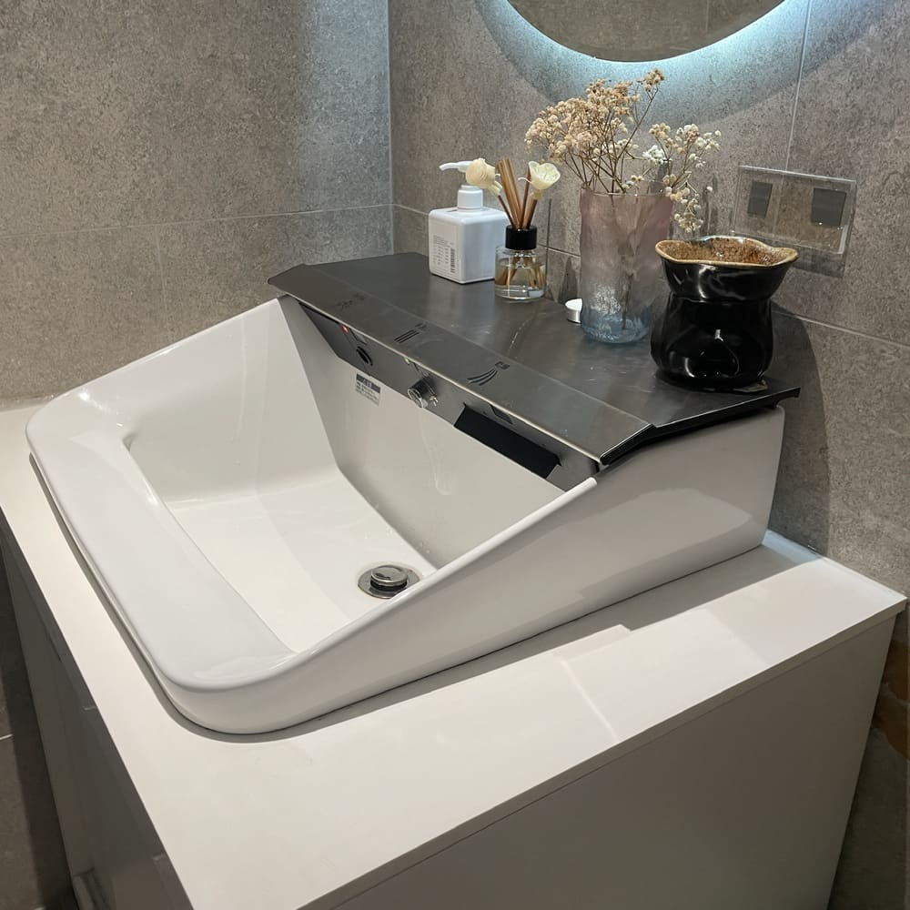 Chậu rửa lavabo treo tường INAX L-C11A3-AS (LC11A3AS) tích hợp chức năng tự động L-C11A3-AS/BW1 - 4