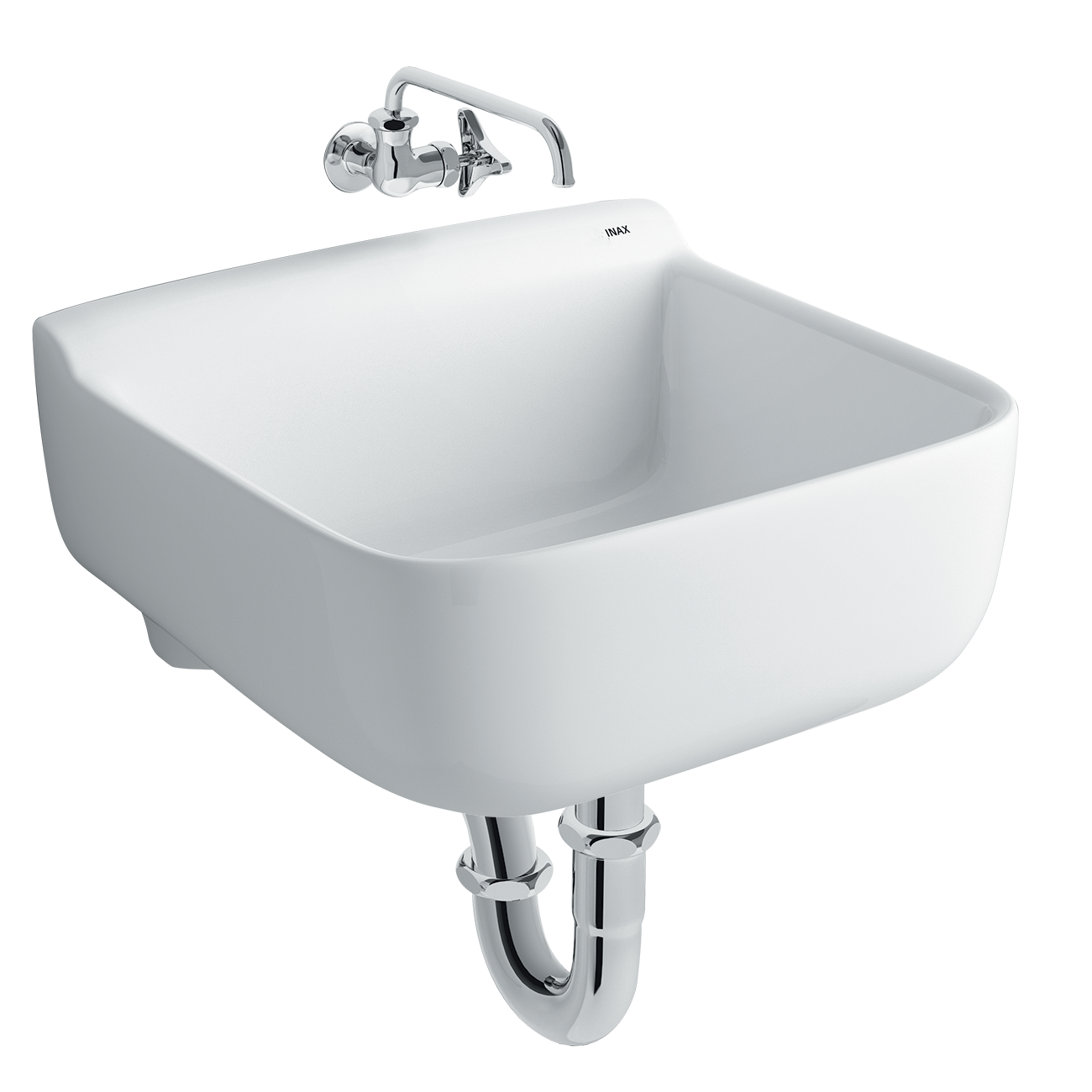 Chậu rửa lavabo treo tường INAX S-17V (S17V) S-17V/BW1