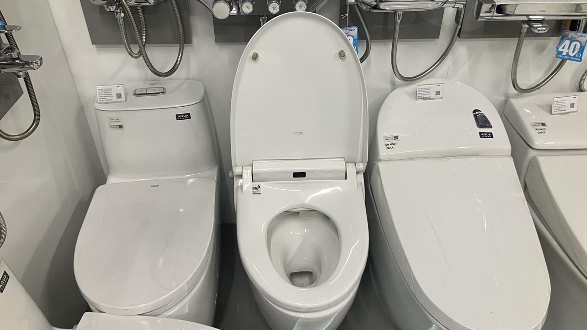 Nắp rửa điện tử INAX thông minh CW-KA22AVN (CWKA22AVN) CW-KA22AVN/BW1 - 5